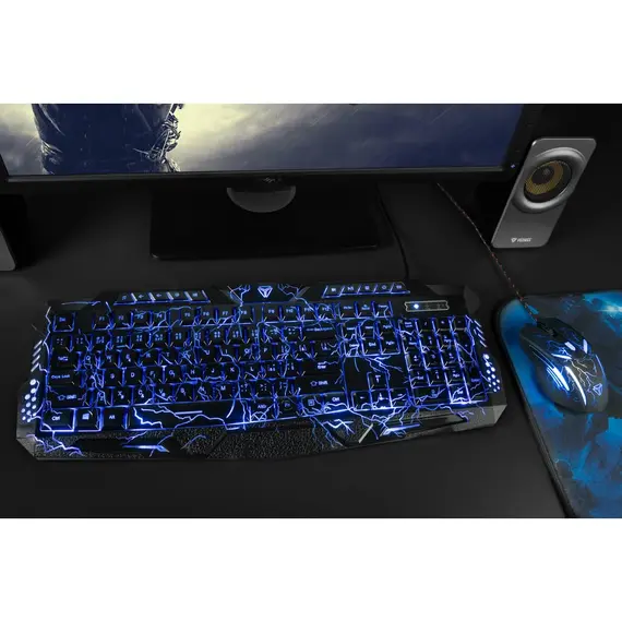 Keyboard YENKEE YKB 3100 Panzer Gaming Keyboard USB, 3 image