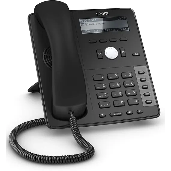 სტაციონალური ტელეფონი Global 700 Desk Telephone Black  - Primestore.ge