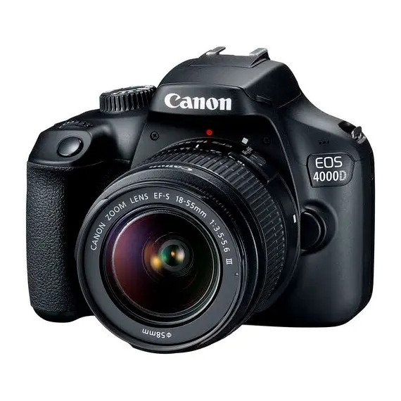 ფოტოაპარატი EOS 4000D 18-55 DC  KIT+ Lens EF-S 18-55   , 18MP APS-C CMOS sensor , 2,7″ LCD screen , 1080P Full-HD EOS Movie , 2 image - Primestore.ge