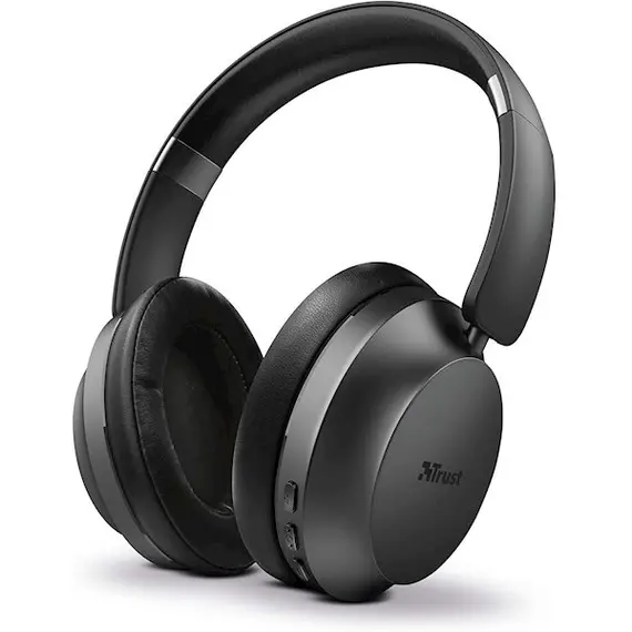 Headphone TRUST Eaze Bluetooth Wireless Over-ear Headphones Black