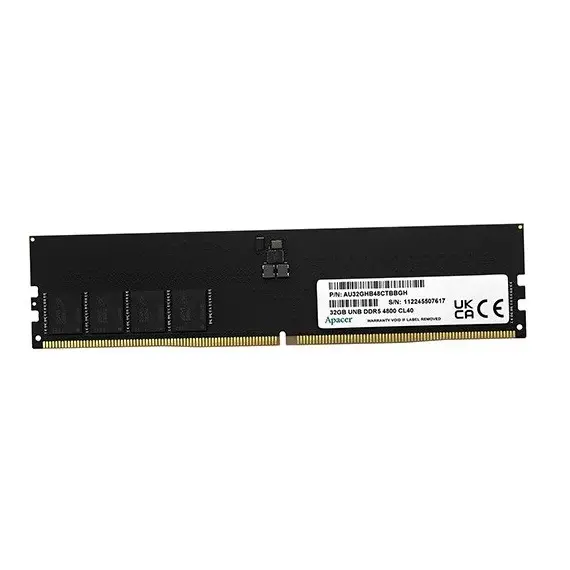 ოპერატიული მეხსიერება Apacer DDR5 DIMM 4800-40 2048x8 32GB  - Primestore.ge