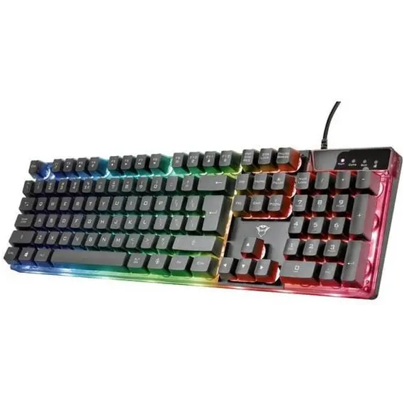 კლავიატურა TRUST GXT835 AZOR GAMING KEYBOARD US , 2 image - Primestore.ge