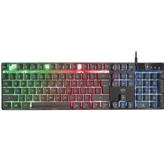 კლავიატურა TRUST GXT835 AZOR GAMING KEYBOARD US  - Primestore.ge