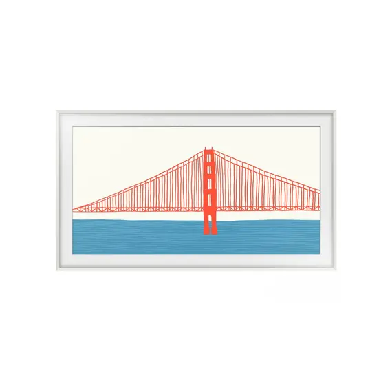 ტელევიზორის ჩარჩო Samsung Frame VG-SCFA50WTBRU , 2 image - Primestore.ge
