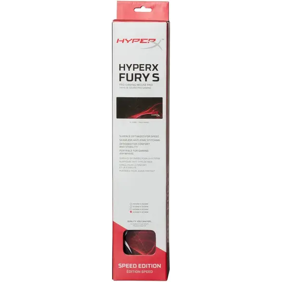 მაუსპადი HyperX FURY S  Speed  Gaming Mouse Pad (large) , 3 image - Primestore.ge
