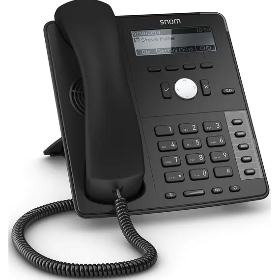 სტაციონალური ტელეფონი Global 700 Desk Telephone Black  - Primestore.ge