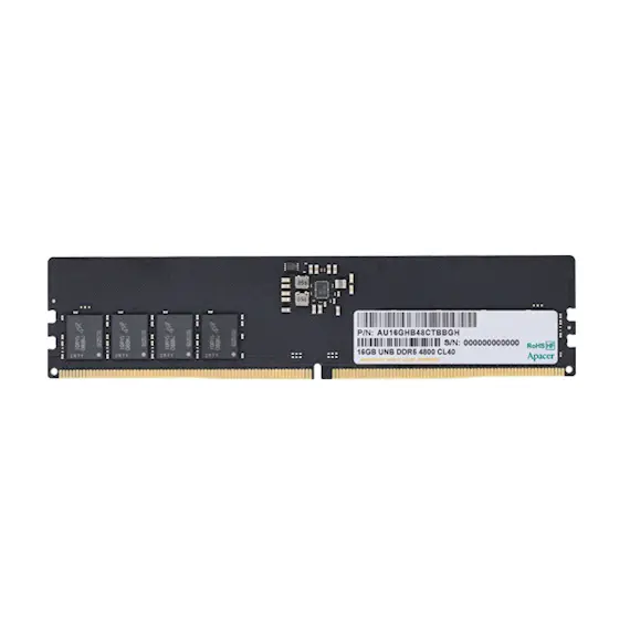 RAM Apacer DDR5 DIMM 4800-40 2048x8 16GB