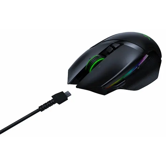 მაუსი Razer Gaming Mouse Basilisk Ultimate & Mouse Dock WL RGB Black , 2 image - Primestore.ge