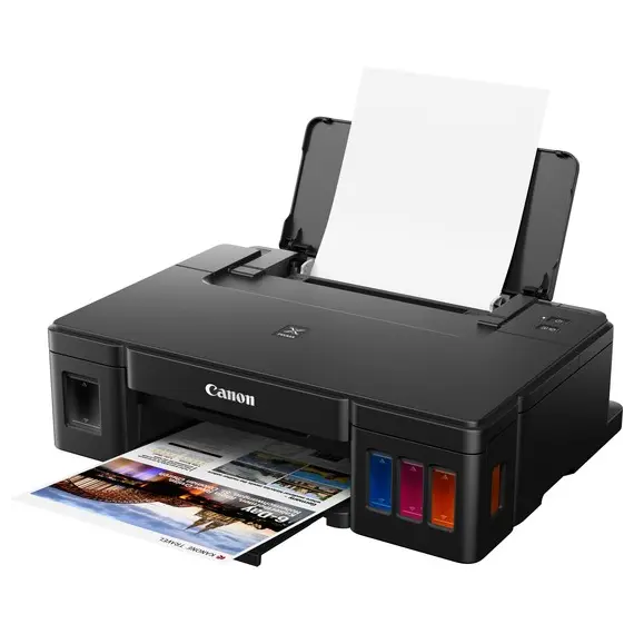პრინტერი Canon  PIXMA G1411 An efficient  printer, with high yield ink bottles,  Up to 4800 x 1200 dpi 2 FINE Cartridges (Black and Colour) , 3 image - Primestore.ge