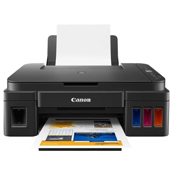 პრინტერი Canon MFP  PIXMA G2411 An efficient multi-functional printer, with high yield ink bottles,  Up to 4800 x 1200 dpi 2 FINE Cartridges (Black and Colour)  - Primestore.ge