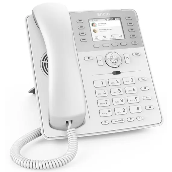 სტაციონალური ტელეფონი Global 700 Desk Telephone White  - Primestore.ge