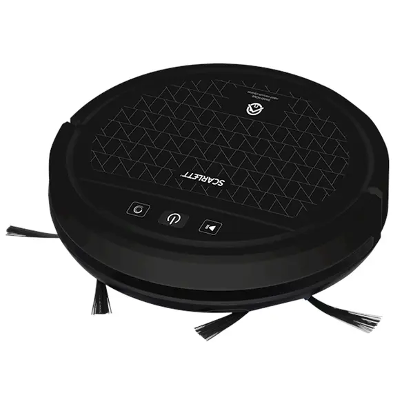 რობოტი მტვერსასრუტი Vacuum cleaner (black) Battery life: 90 minutes. Battery charging time: 5 hours. Noise level: 75 dB.  - Primestore.ge
