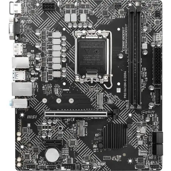 დედა დაფა MSI PRO H610M-G DDR4  - Primestore.ge