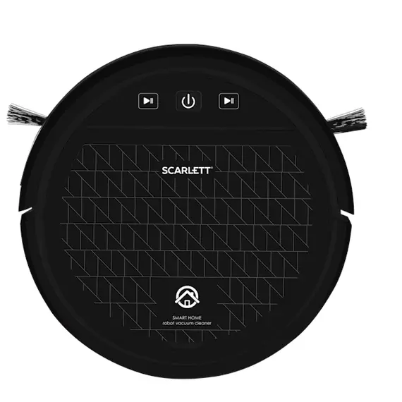 რობოტი მტვერსასრუტი Vacuum cleaner (black) Battery life: 90 minutes. Battery charging time: 5 hours. Noise level: 75 dB. , 2 image - Primestore.ge