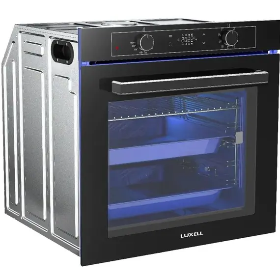 ჩასაშენებელი ღუმელი LUXELL A68-SGF3 BLACK (85LT) , 2 image - Primestore.ge