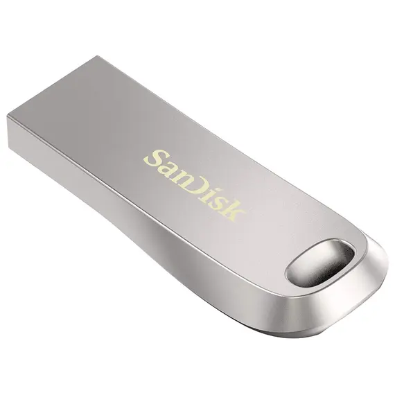 USB ფლეშ მეხსიერება SanDisk Ultra Luxe USB 3.1 64GB 150 MB/s (SDCZ74-064G-G46) Silver , 2 image - Primestore.ge