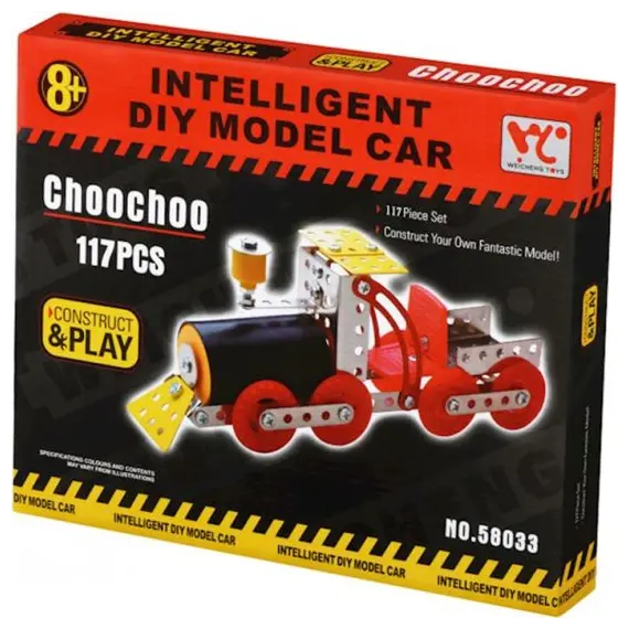 სათამაშო მატარებელი Same Toy DIY Metel Model 58033Ut  - Primestore.ge