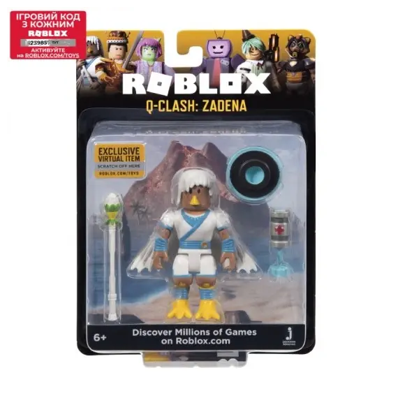 სათამაშო ფიგურა Jazwares Roblox ROG - Core Figures (Q-Clash: Zadena) W5  - Primestore.ge