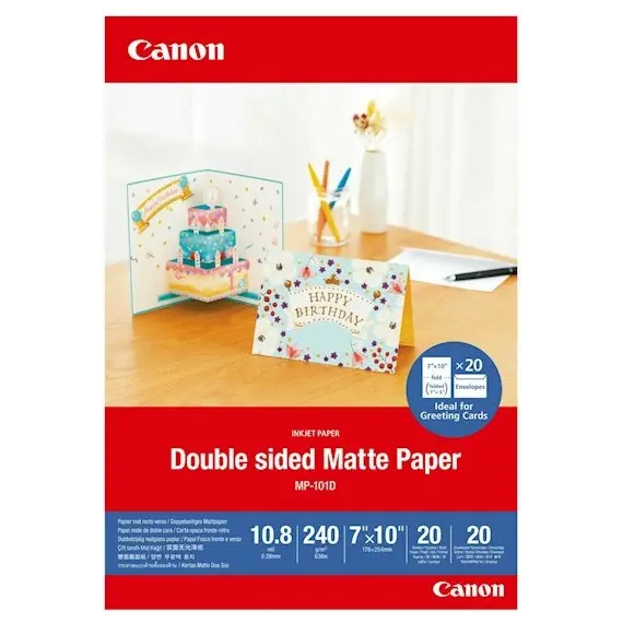 საბეჭდი ქაღალდი Canon Paper MP101D 7x10  - Primestore.ge