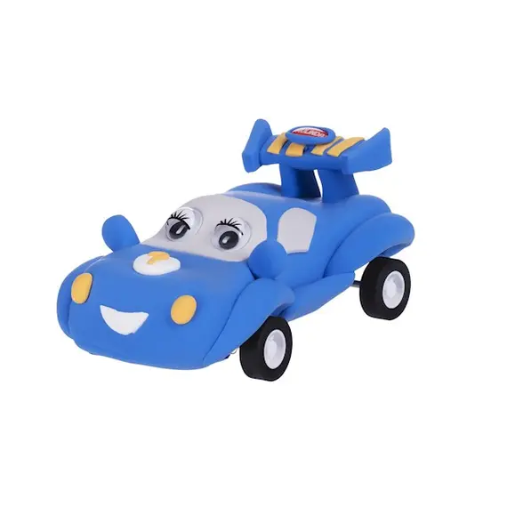 პლასტელინი PAULINDA Super Dough Paulinda Racing time blue car  - Primestore.ge