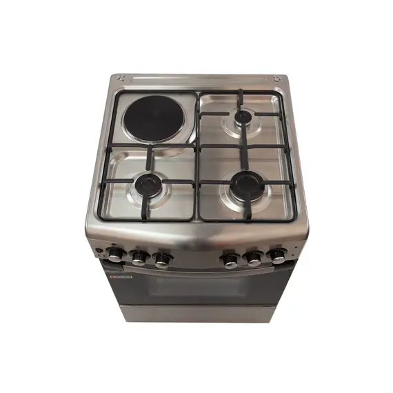 გაზქურა Oz OCourved60X60X3/1 Oven-Combination Black-Silver , 2 image - Primestore.ge