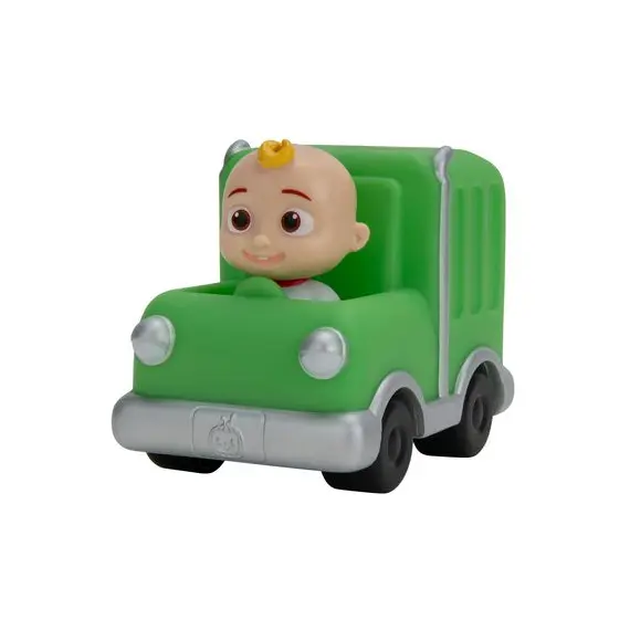 სათამაშო მანქანა CoComelon Mini Vehicles  Green Trash Truck S1  - Primestore.ge