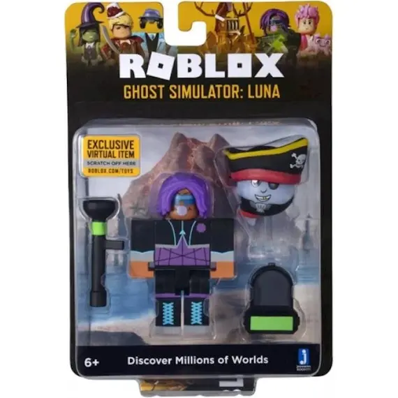 სათამაშო ფიგურა Jazwares Roblox ROG - Core Figures (Ghost Simulator: Luna) W6  - Primestore.ge