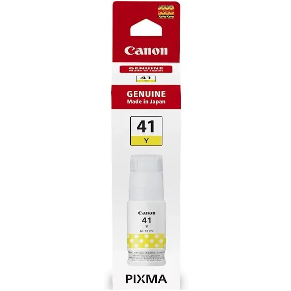კარტრიჯი Canon INK GI-41 Y for PIXMA 1420 / 2420 / 3420 7700 pages  - Primestore.ge