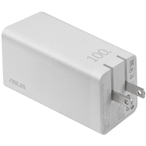 ადაპტერი Asus 100W 3-Port AC100-02 CHARGER/WHT/EU , 3 image - Primestore.ge