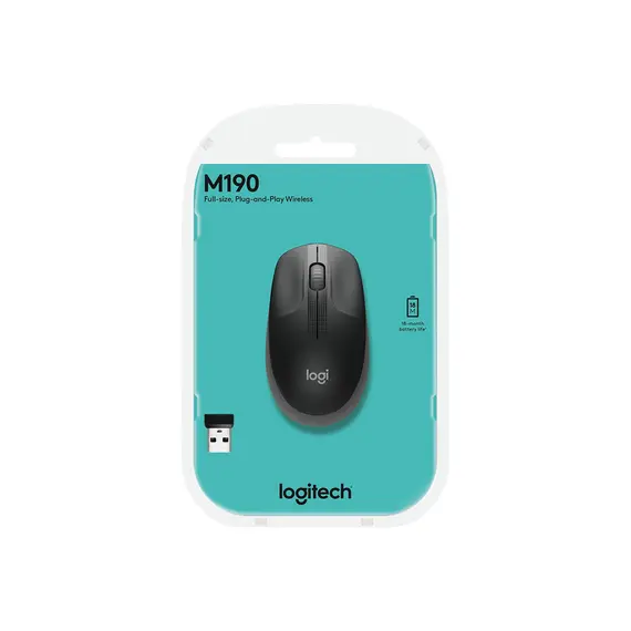 მაუსი LOGITECH M190 , 3 image - Primestore.ge