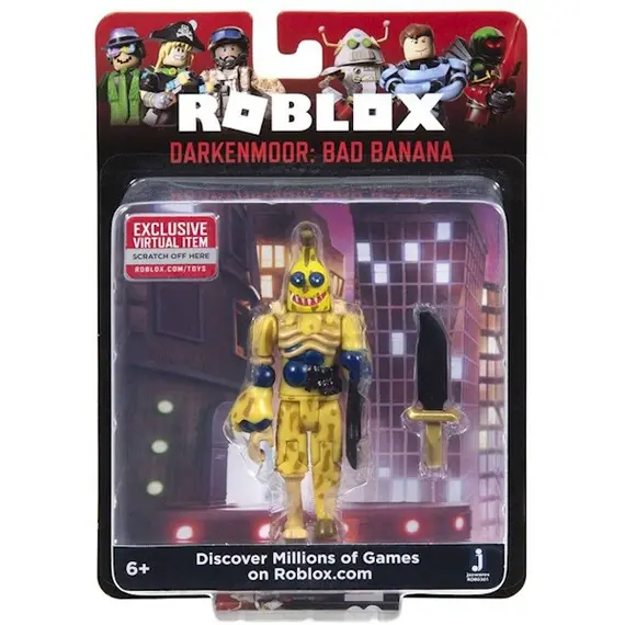 Toy Figure Jazwares Roblox ROB - Core Figures (Darkenmoor: Bad Banana) W7