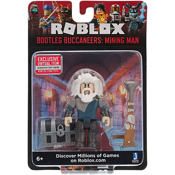 სათამაშო ფიგურა Jazwares ROB - Core Figures (Bootleg Buccaneers: Mining Man) W6  - Primestore.ge