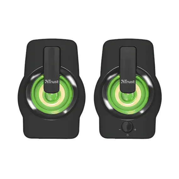 დინამიკი TRUST Gemi RGB 2.0 Speaker Set - black , 3 image - Primestore.ge