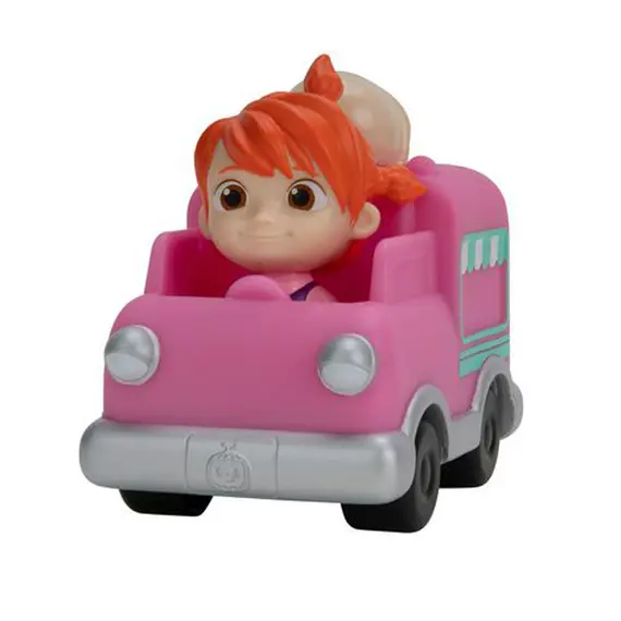 სათამაშო მანქანა CoComelon Mini Vehicles  Ice Cream Truck S1  - Primestore.ge