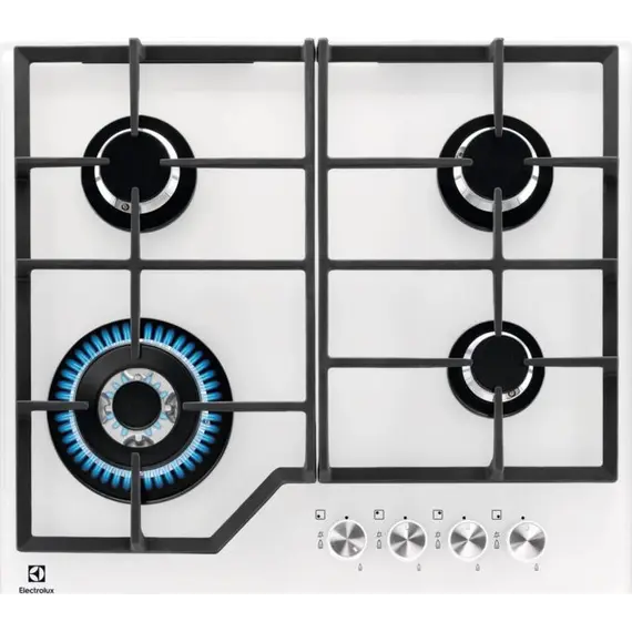 ჩასაშენებელი ზედაპირი Hob/ Electrolux/ Electrolux GPE363YV White 60CM  - Primestore.ge