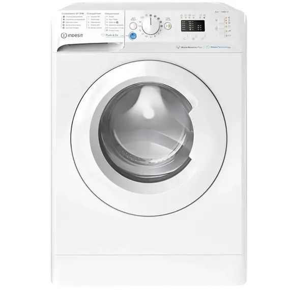 სარეცხი მანქანა Indesit BWSA 61051 WWV  - Primestore.ge