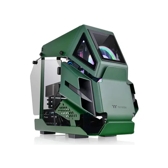 ქეისი Thermaltake AH T200 Micro Chassis - Racing Green  - Primestore.ge