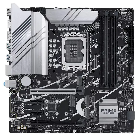 დედა დაფა ASUS PRIME Z790M-PLUS D4 s1700 Z790 4xDDR4 M.2 HDMI-DP mATX  - Primestore.ge