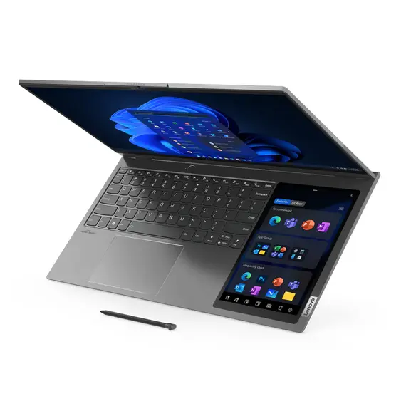 ნოუთბუქი  Lenovo ThinkBook Plus G3 17.3 + 8" Touch 3K  i5-12500H 16GB 512GB SSD Integrated Graphics Storm Grey , 3 image - Primestore.ge