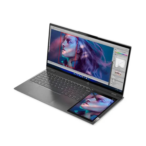 ნოუთბუქი  Lenovo ThinkBook Plus G3 17.3 + 8" Touch 3K  i5-12500H 16GB 512GB SSD Integrated Graphics Storm Grey , 6 image - Primestore.ge