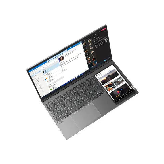 ნოუთბუქი  Lenovo ThinkBook Plus G3 17.3 + 8" Touch 3K  i5-12500H 16GB 512GB SSD Integrated Graphics Storm Grey , 5 image - Primestore.ge