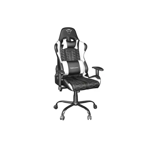 სათამაშო სავარძელი TRUST GXT708W RESTO CHAIR WHITE , 4 image - Primestore.ge