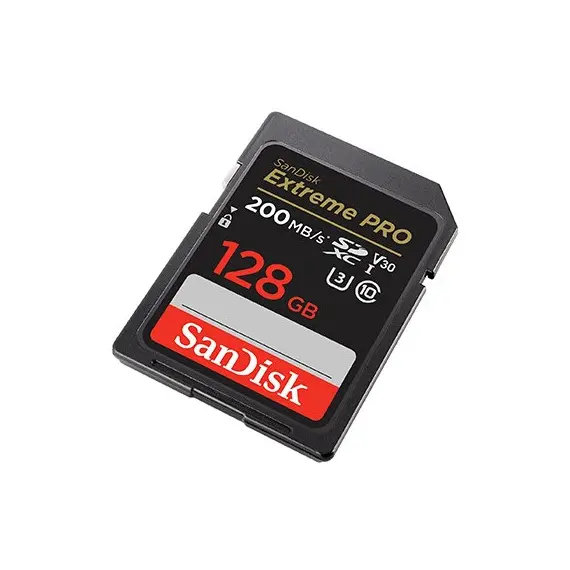 მეხსიერების ბარათი SanDisk 128GB Extreme PRO SD/XC UHS-I Card 200MB/S V30/4K Class 10 SDSDXXD-128G-GN4IN , 3 image - Primestore.ge