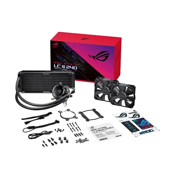 ქულერი ASUS ROG STRIX LC II 240 Intel LGA 1700, 1200, 115x, 2011, 2011-3, 2066 AMD AM4, TR4 , 5 image - Primestore.ge