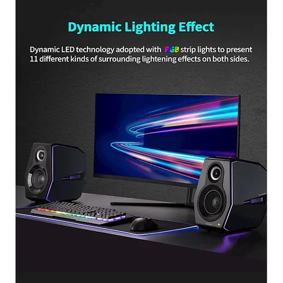 დინამიკი Edifier G5000, 88W, Bluetooth, AUX, USB, Speaker, Black , 8 image - Primestore.ge