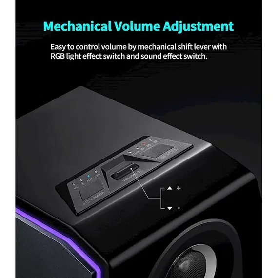 დინამიკი Edifier G5000, 88W, Bluetooth, AUX, USB, Speaker, Black , 7 image - Primestore.ge