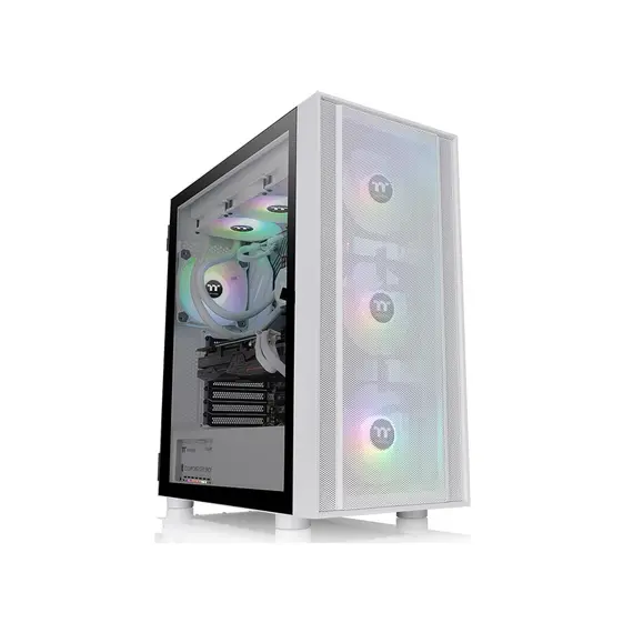 ქეისი Thermaltake H570 TG ARGB Snow Mid Tower Chassis  - Primestore.ge