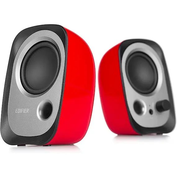 დინამიკი Edifier R12URed, 4W, USB, 3.5mm, Speaker, Red  - Primestore.ge