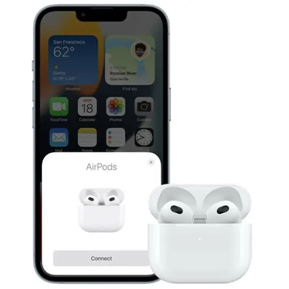 ყურსასმენი Apple AirPods 3 With MagSafe Charging Case , 5 image - Primestore.ge