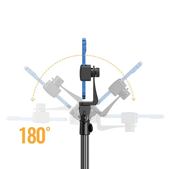 ტელეფონის სადგამი UGREEN LP377 (90637) Phone Tripod Stand, Black , 4 image - Primestore.ge